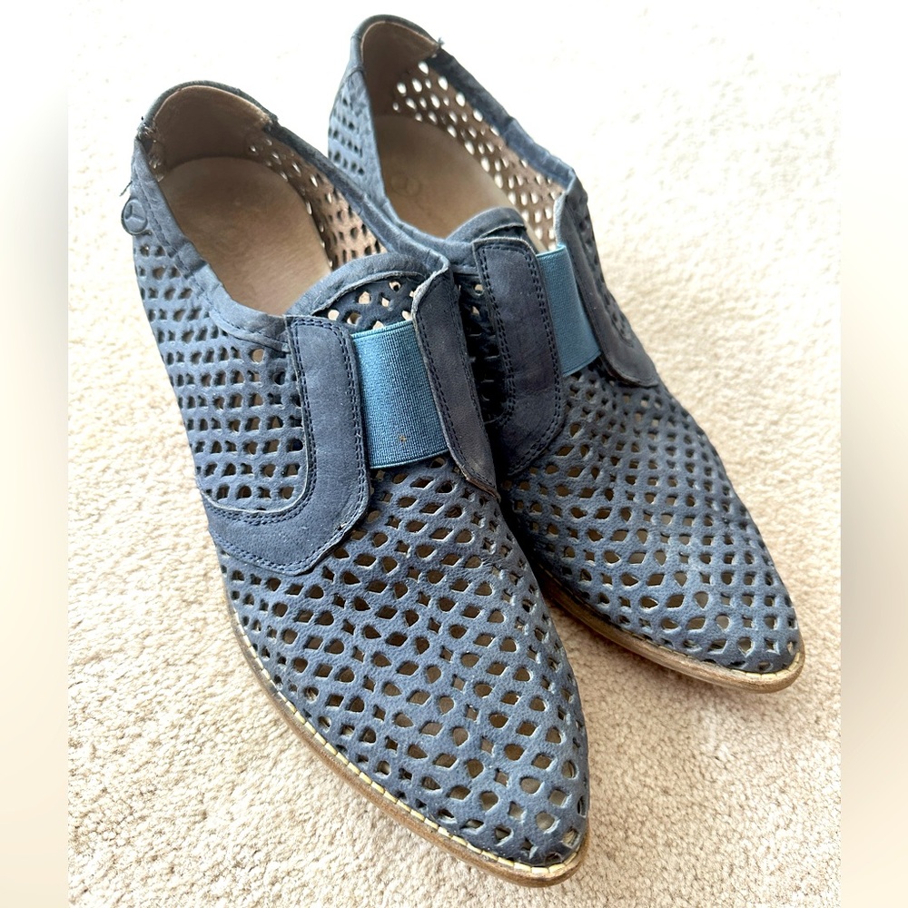 Lavorazionc Artigianale laser cut out shoes